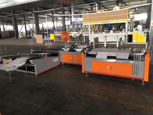 เครื่องติดกาวกล่องกระดาษแข็งอัตโนมัติ 1310mm 6600 * 2100 * 1600mm
