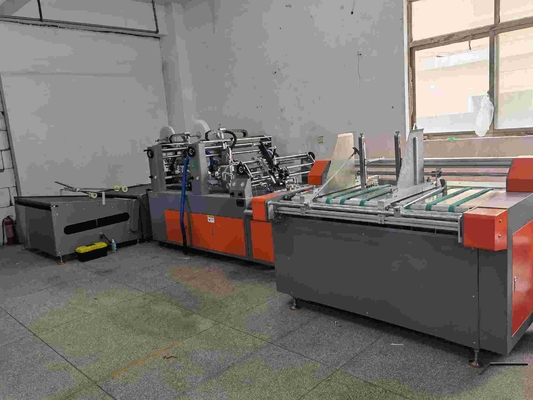 เครื่องทากาวโฟลเดอร์กล่องลูกฟูก 70m / นาที 6600 * 2100 * 1600mm